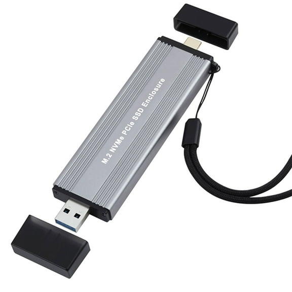 M2 NVMe Case SSD Enclosure NVMe to USB Adapter 10Gbps USB 3.1 Gen2 External Case Box Support M2 PCIe NVMe SSD 2280 2242