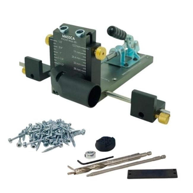 M2 PRO Aluminum Pocket Hole Jig System