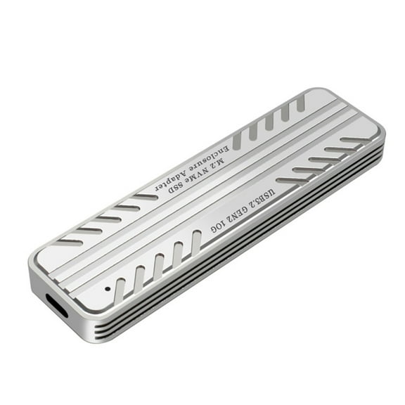 M2 SSD Box USB3.2 Type-C 10Gbps NVME Hard Drive Enclosure JMS583 Control