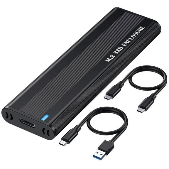 M2 SSD Case NVME Dual Protocol M.2 to USB Type C 3.1 SSD Adapter for NVME PCIE NGFF SSD Disk Box M.2 SSD Case