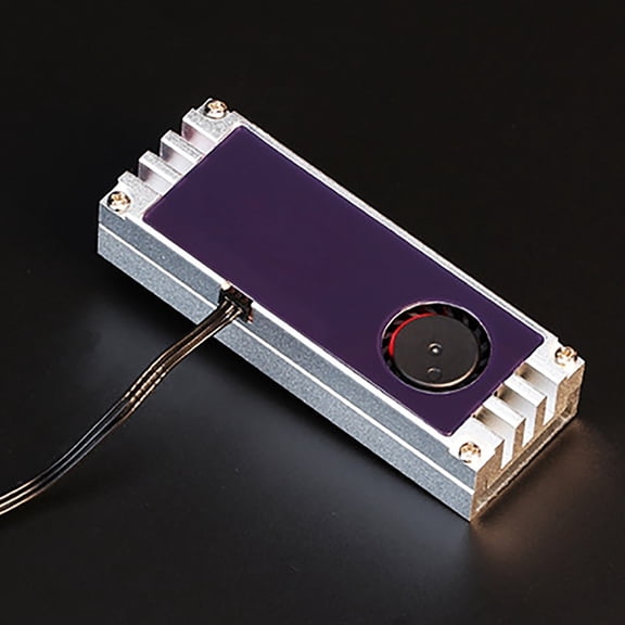 M2 SSD Heatsink Cooler Temperature OLED Digital Display M.2 2280 NVME SSD Solid State Hard Disk Radiator Heat Thermal Pad