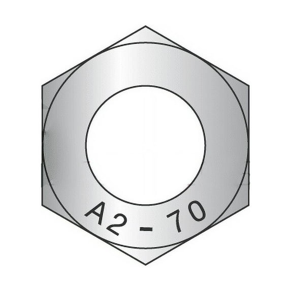 M20-2.5 Finished Hex Nuts / 18-8 Stainless Steel / DIN 934 (Quantity: 250)