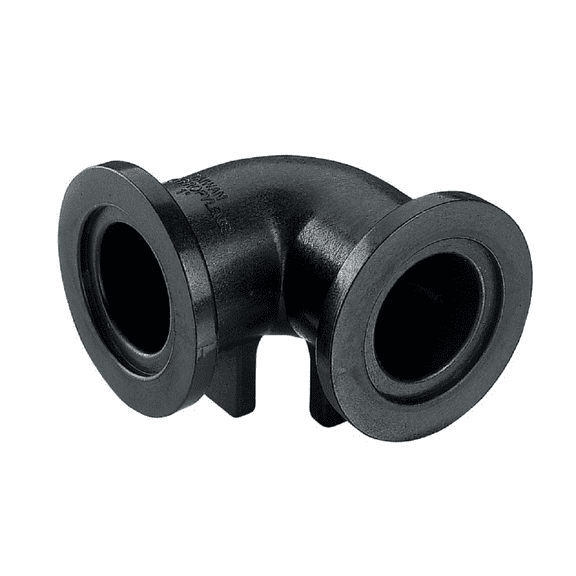M200CPG90 Banjo 2" Flange X 2" Flange 90° Elbow, 300 PSI
