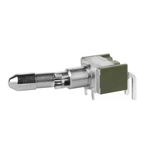 M2012LL2W30 Toggle Switch SPDT Through Hole, Right Angle :Rohs