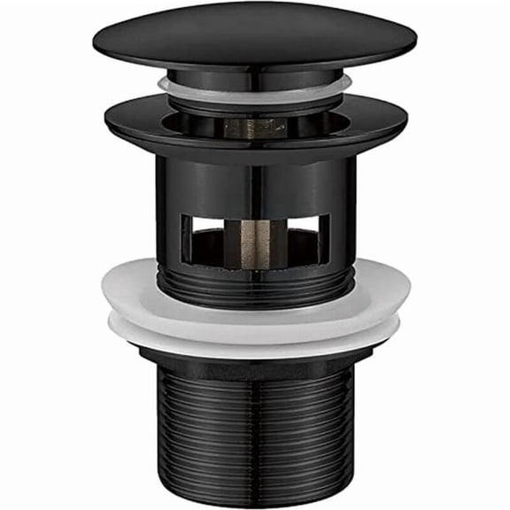 M20502B Bathroom Drain Bomb, Sink Plug with Overflow, Pop Up