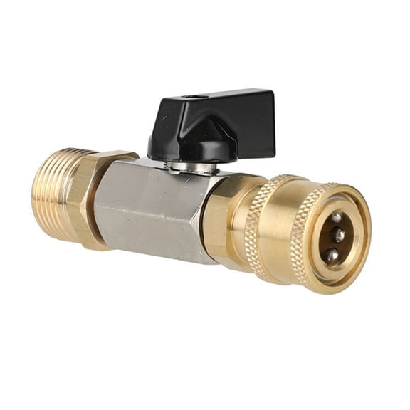 High Pressure Washer Ball Valves Hose Switches Water Flows Quick Connector