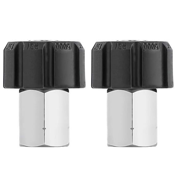 M22 14mm To 3/8 In FNPT Thread Converter For High Pressure Cleaning Systems