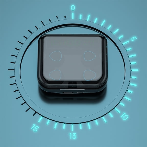 M22 Digital Wireless In-Ear Headphones with Noise Reduction Stereo Sound for Sports and Couple Use