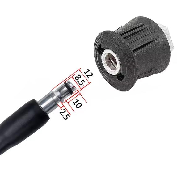 M22 Female to Quick Connect Pressure Washer Hose Adapter for Karcher Nilfisk