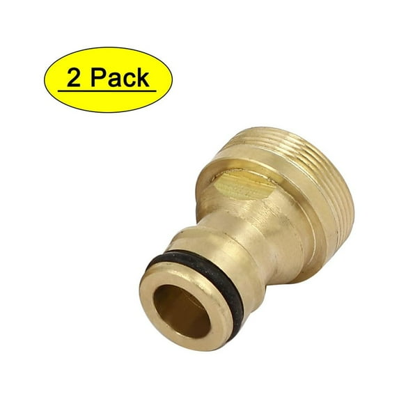 M22 Male Female Threaded Water Hose Quick Connectors Faucet Tap Adapters 2pcs