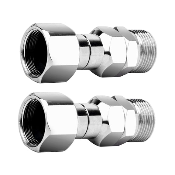 M22 Thread Pressure Washer Rotating Fitting Adapter 360 Degree Rotating Connector Stainless Steel Hose Accessories