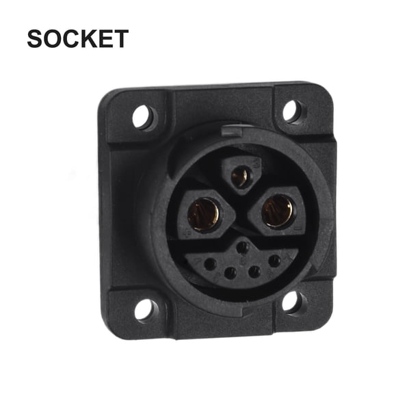 M23 Ip67 Male Female 2+1 Plus 5 Battery Connector, Motorcycle Charger Socket Socket
