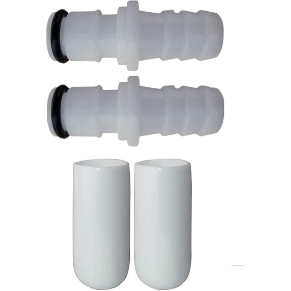 M236 (2 Male Connectors + 2 Caps) for Testing Sleep Number Bed Air Chamber leaks