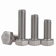 thumbnail image 1 of M24-3.0 x 60mm Hex Head Cap Screws, Stainless Steel A2, Plain Finish (Quantity: 40 pcs) - Coarse Thread Metric, Fully Threaded, Length: 60mm Metric, Thread Size: M24 Metric, 1 of 1
