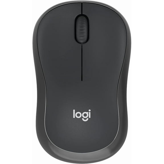 M240 Silent Bluetooth Mouse, Wireless, Compact, Portable, Smooth Tracking, 18-Month Battery, for Windows, macOS, ChromeOS, Compatible with PC, Mac, Laptop, Tablets - Graphite