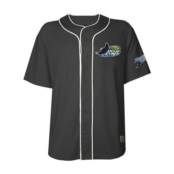MLB Tampa Bay Rays Men's Alternate Color Full Button Jersey