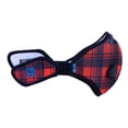 thumbnail image 1 of M2N Reusable Air Filtration Mask - Red Plaid - Extra Large (Xl, 1 of 3