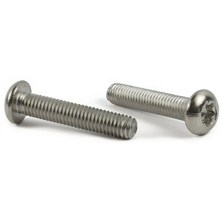 M3-0.5 x 10 mm Machine Screws / Six-Lobe (TorxÂ®) / Button Head / 18-8 (A2) Stainless Steel - 10000 Piece Carton