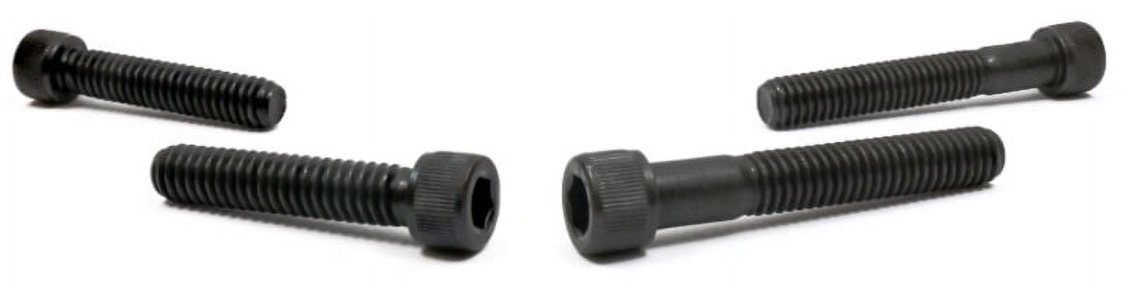 M3-0.5 x 12 mm Socket Head Cap Screws / Alloy Steel / Black Oxide - 100 Piece Carton