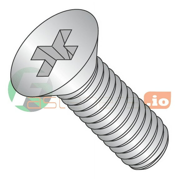 M3-0.5 x 20 mm Machine Screws / Phillips / Flat Head / 18-8 Stainless Steel / DIN965 (Quantity: 1,500 pcs)