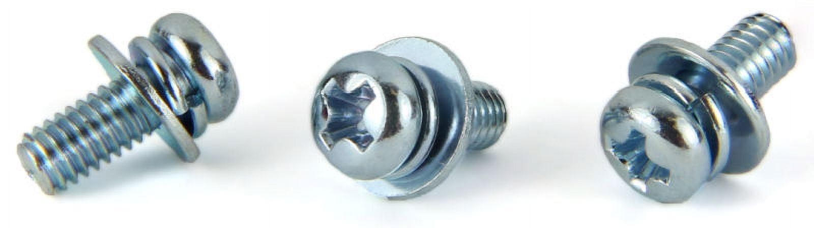 M3-0.5 x 20 mm SEMS Screws / Double Washer / Phillips / Pan Head / Steel / Zinc - 3000 Piece Carton