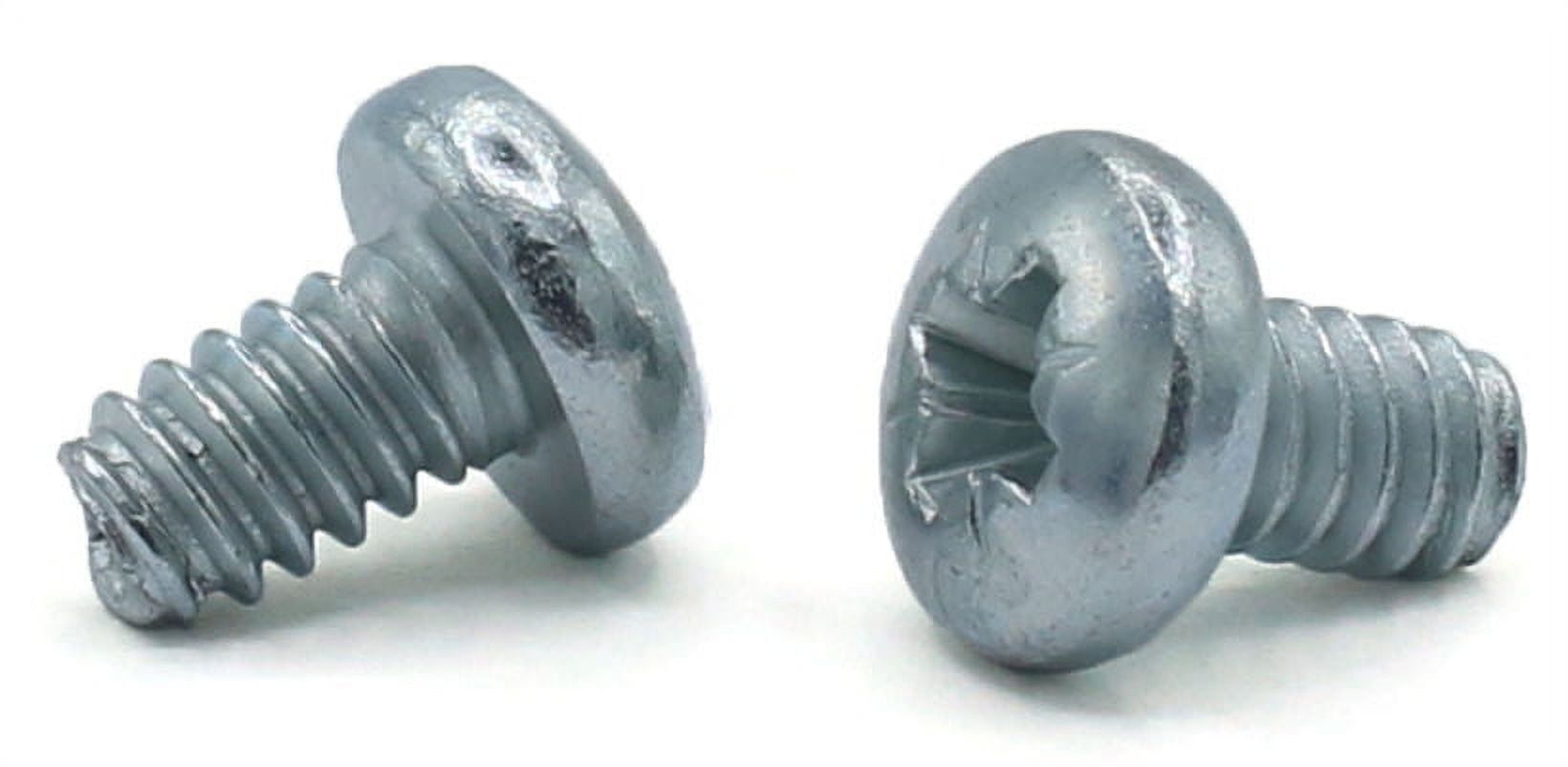 M3-0.5 x 4 mm Trilobe Thread Forming Screws for Metal / Pozi / Pan Head / Steel / Zinc / DIN7500C - 3000 Piece Carton