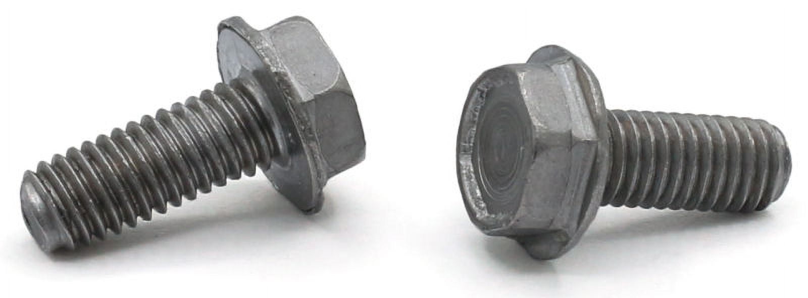 M3-0.5 x 6 mm Trilobe Thread Forming Screws for Metal / Unslotted / Hex Washer Head / Steel / Zinc / DIN7500D - 10000 Piece Carton