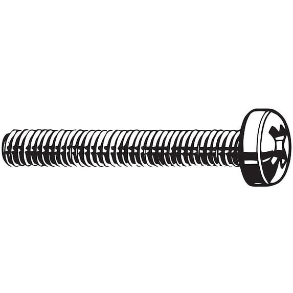 Manufacturer Varies MS,M3-0.50,Zinc Plated,16mm,100PK M24660.030.0016