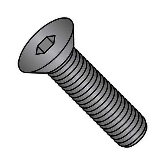 M3-0.5X10 Metric Flat Head Socket Cap Screws Plain ANSI B18.3.5M (Pack Qty 100) BC-M3010CSFL
