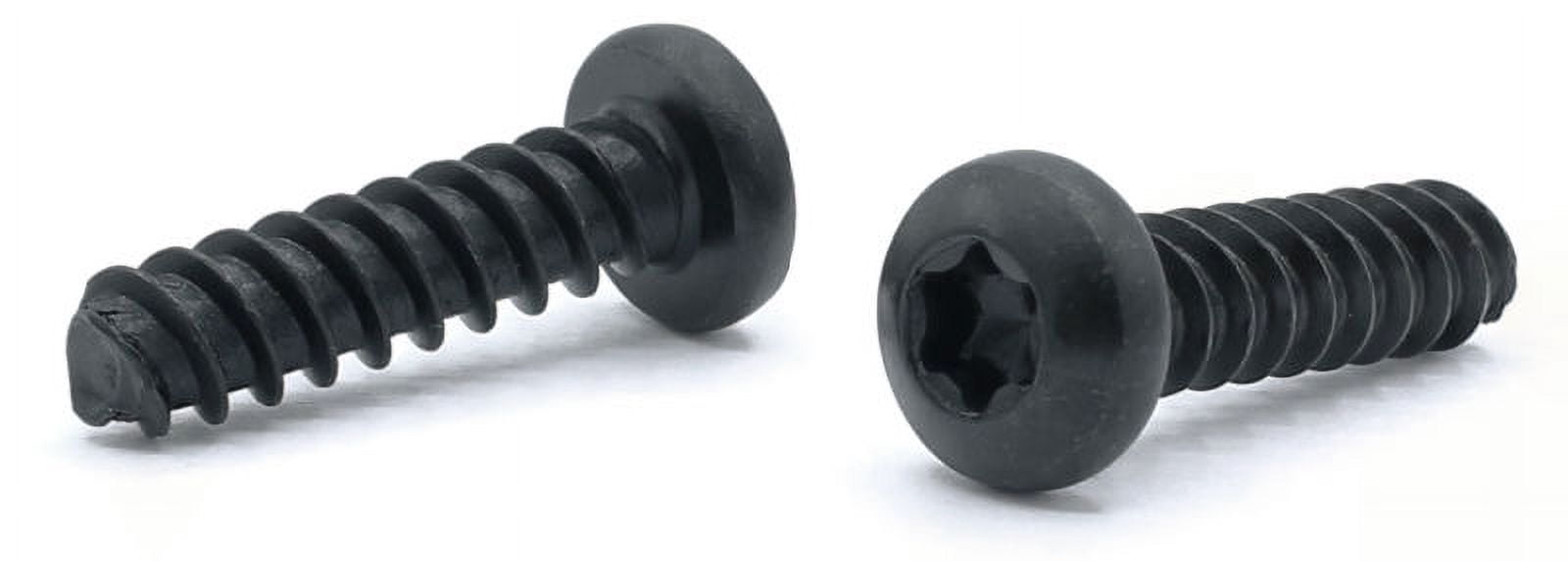 M3-1.5 x 20 mm Thread Forming Screws for Plastics 45 / Six-Lobe (TorxÂ®) / Pan Head / Steel / Black Oxide - 8000 Piece Carton