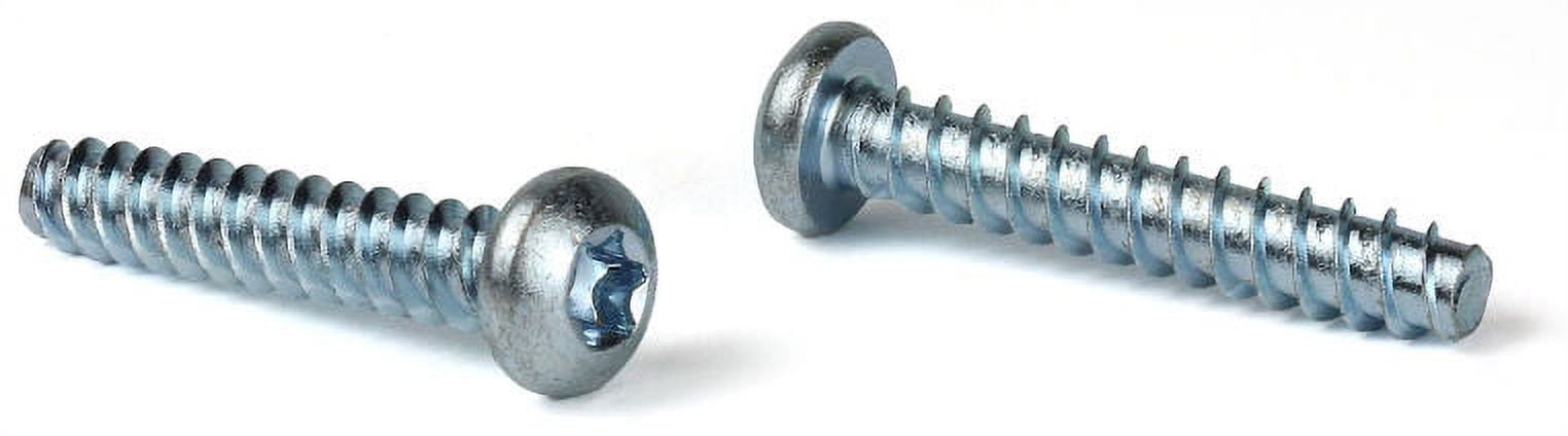 M3.5-1.57 x 16 mm Type PT Style Thread Forming Screws / Six-Lobe (TorxÂ®) / Pan Head / Steel / Zinc - 5000 Piece Carton