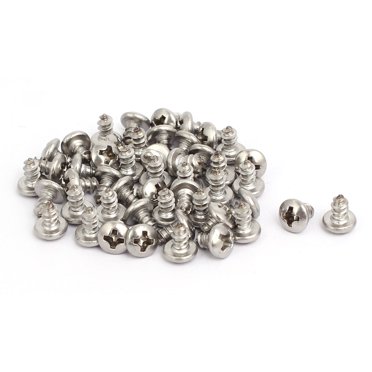M3 M4 M5 301 Stainless Steel Pan Head Self-Tapping Screws With Washer Head – Metric