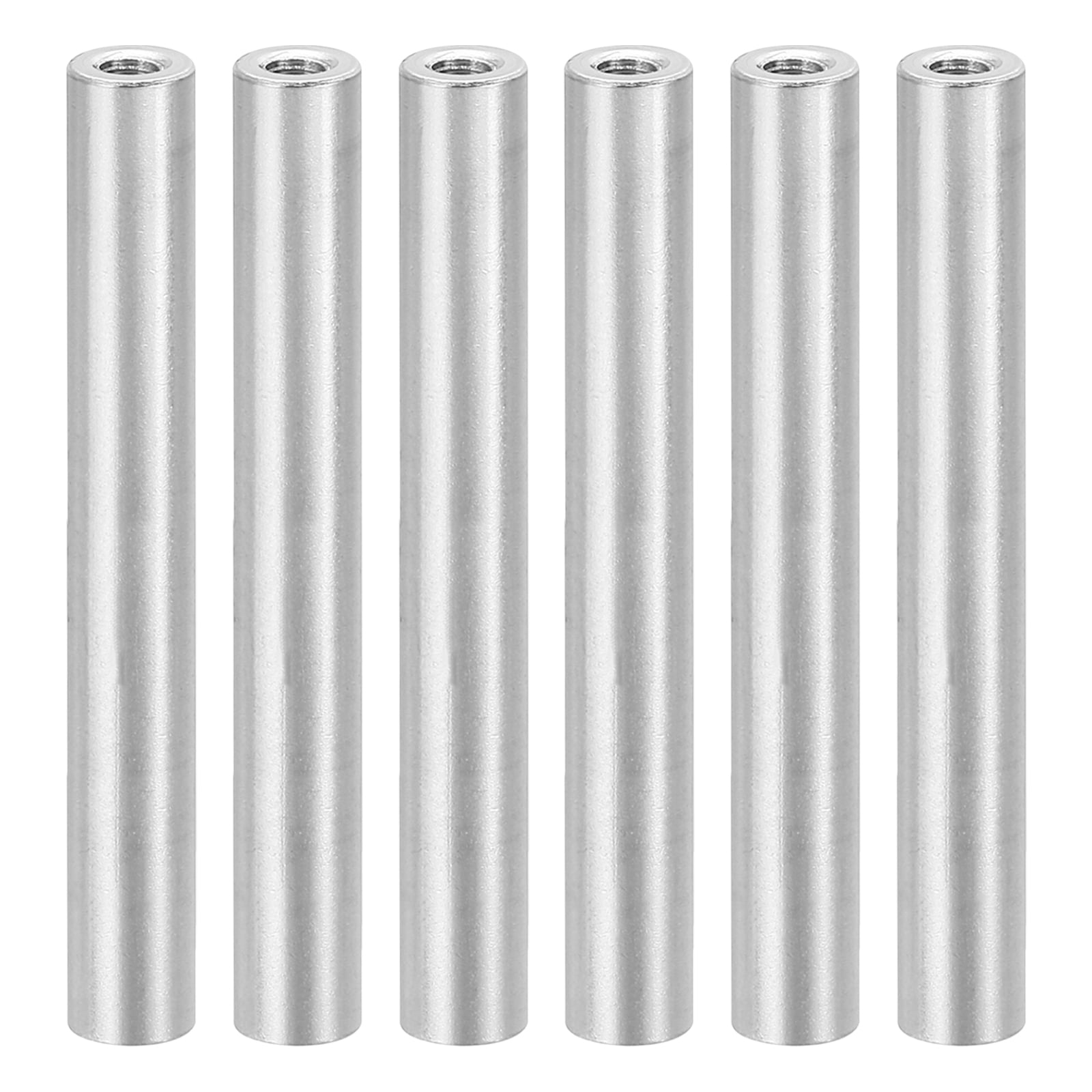 PATIKIL M4 Brass Spacers, 5 Pcs Metal Spacers Brass 4mm ID X 6mm