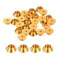 thumbnail image 1 of M3 Cone Cup Washers,Anodized Aluminum Gaskets for Screw RC/FPV/PC/Drone, Pack of 30 (Gold), 1 of 6