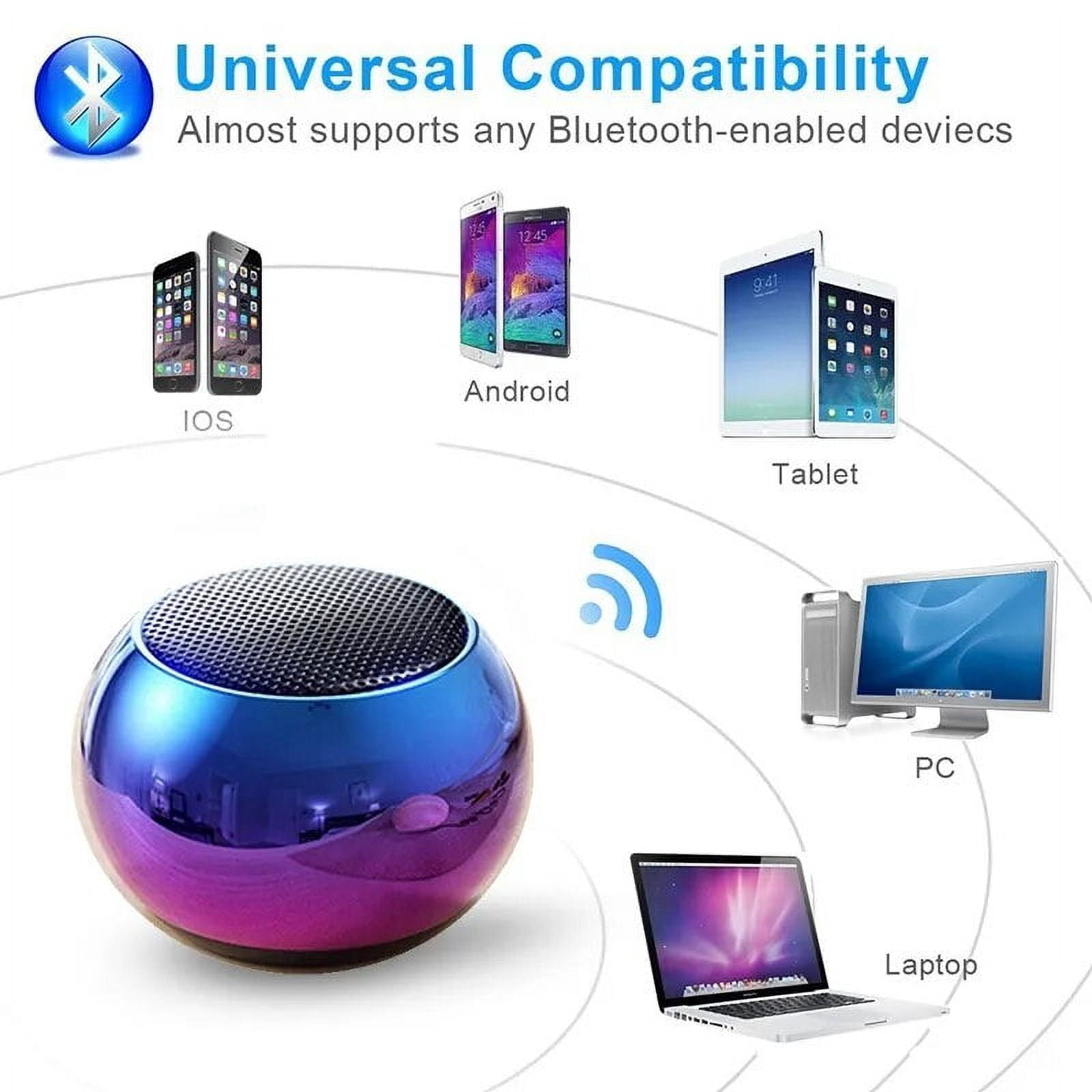 M3 Flash Wireless Bluetooth Speaker Portable Small Steel Gun Metal ...