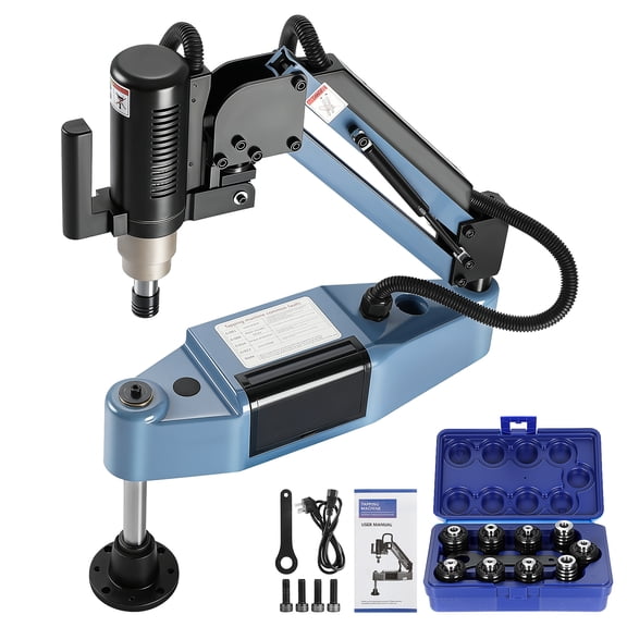 LIOOBO Portable Electric Tapping Tool Dark Blue with Dual Modes and Expanded Working Range