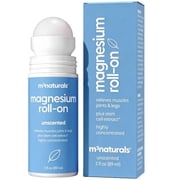 M3 Magnesium Roll-On   Fast-Acting Relief for Muscle Cramps, Joint Discomfort & Soreness   Infused with Arnica & Essential Oils   Easy Application for Neck, Back, Feet & Hands   3 fl. oz.