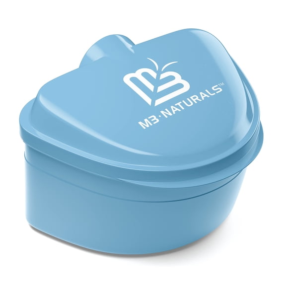 M3 Denture Bath Case and Retainer Case, 1 ct | FSA HSA Approved Denture | Spill-Free Portable Retainer Cleaner Case