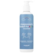 M3 Naturals Magnesium Lotion for Kids with Shea Butter, Collagen and Coconut Oil, Unscented, 8 fl oz