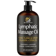 M3 Ylang Ylang and Ginger Massage Oil with Collagen and Stem Cell, 8 fl oz