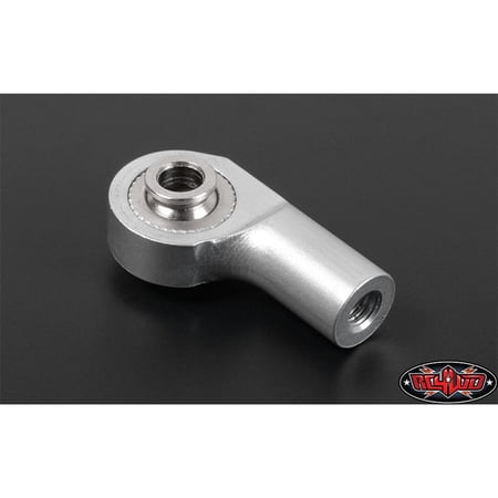 RC4WD Z-S1352 M3 Offset Short Aluminum Axial Style Rod End Silver (10-Pack) RWDZ-S1352