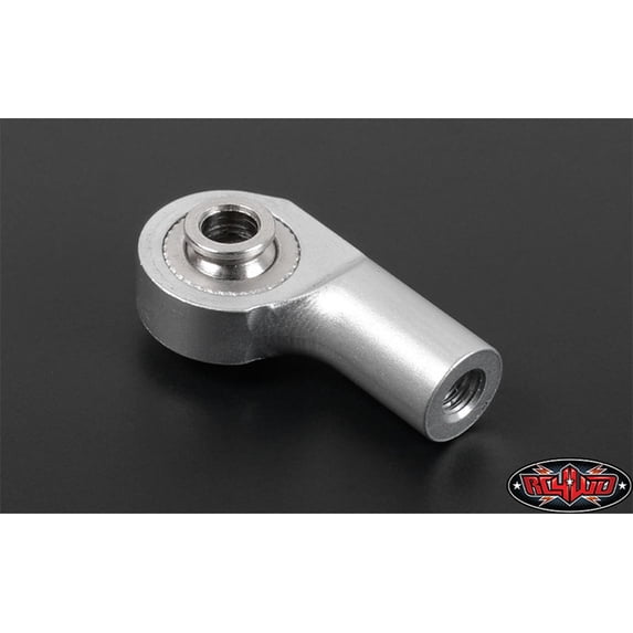 RC4WD Z-S1352 M3 Offset Short Aluminum Axial Style Rod End Silver (10-Pack) RWDZ-S1352