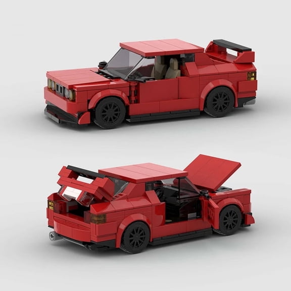 M3 e30 MOC Car Series Building Blocks Model Sets Sports Racing Speed Champion Educational Bricks Toys Boys Kids Adult Gifts