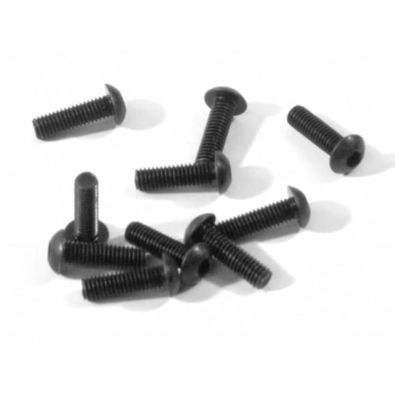 M3 x 10 mm Button Head Screw, 10 Piece