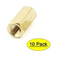 thumbnail image 1 of M3 x 10mm Female/Female Thread Brass Hex Standoff PCB Pillar Spacer 10pcs, 1 of 4