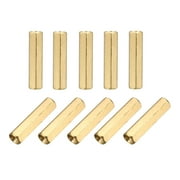 M3 x 20mm Female Thread Brass Hex Standoff Pillar Rod Spacer Coupler Nut (25-pack)