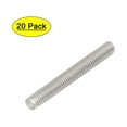 thumbnail image 1 of M3 x 25mm 0.5mm Pitch 304 Stainless Steel Fully Threaded Rods Silver Tone 20Pcs, 1 of 5