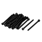 M3 x 40mm Full Thread Hex Socket Cap Head Screws Bolts 25 Pcs
