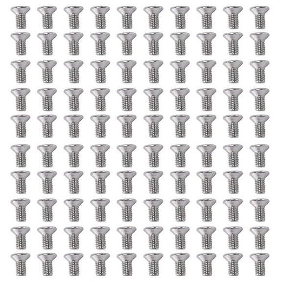 M3 x 6mm Flat Countersunk Bolts Machine Screws 100pcs