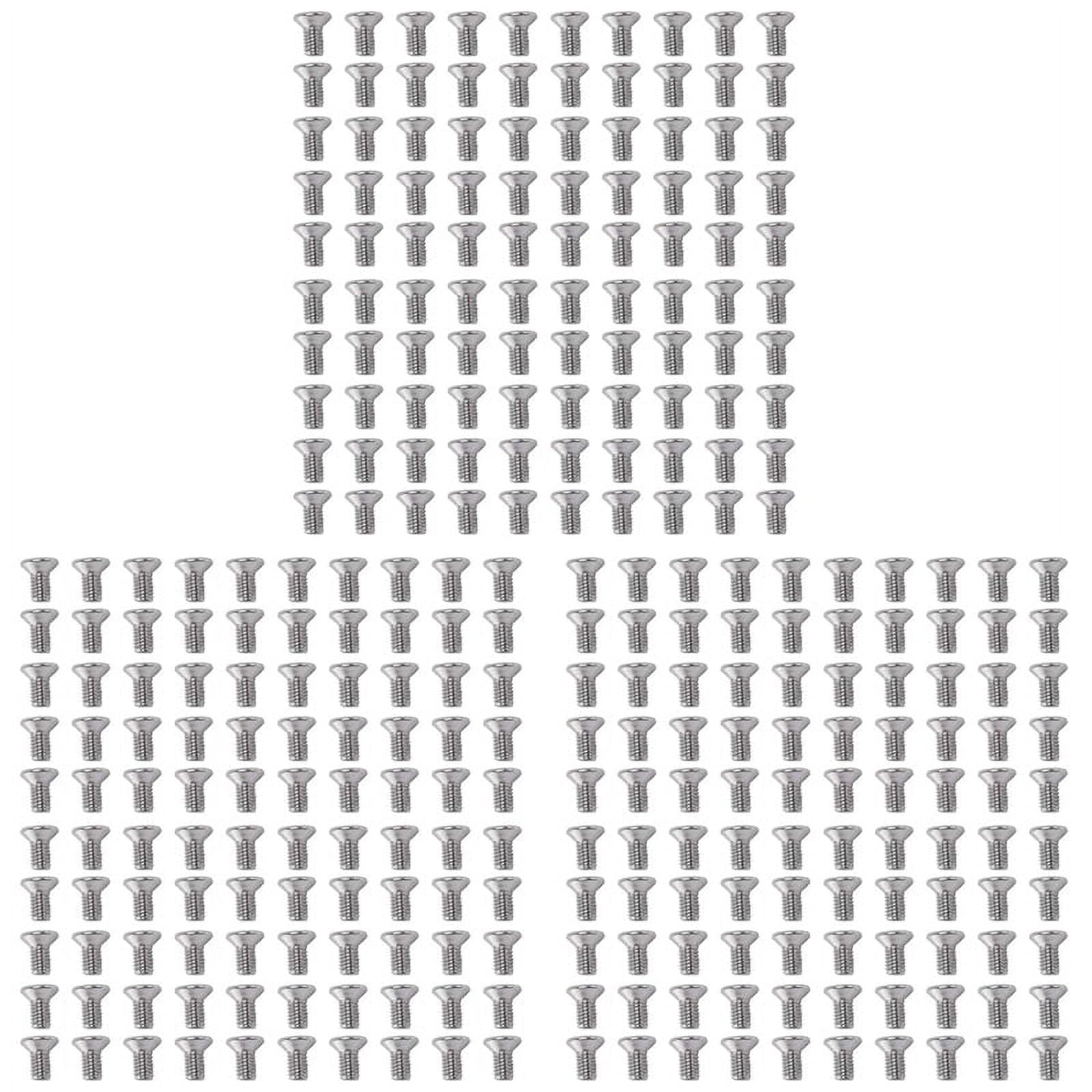 M3 x 6mm Flat Head Countersunk Bolts Machine Screws 300Pcs